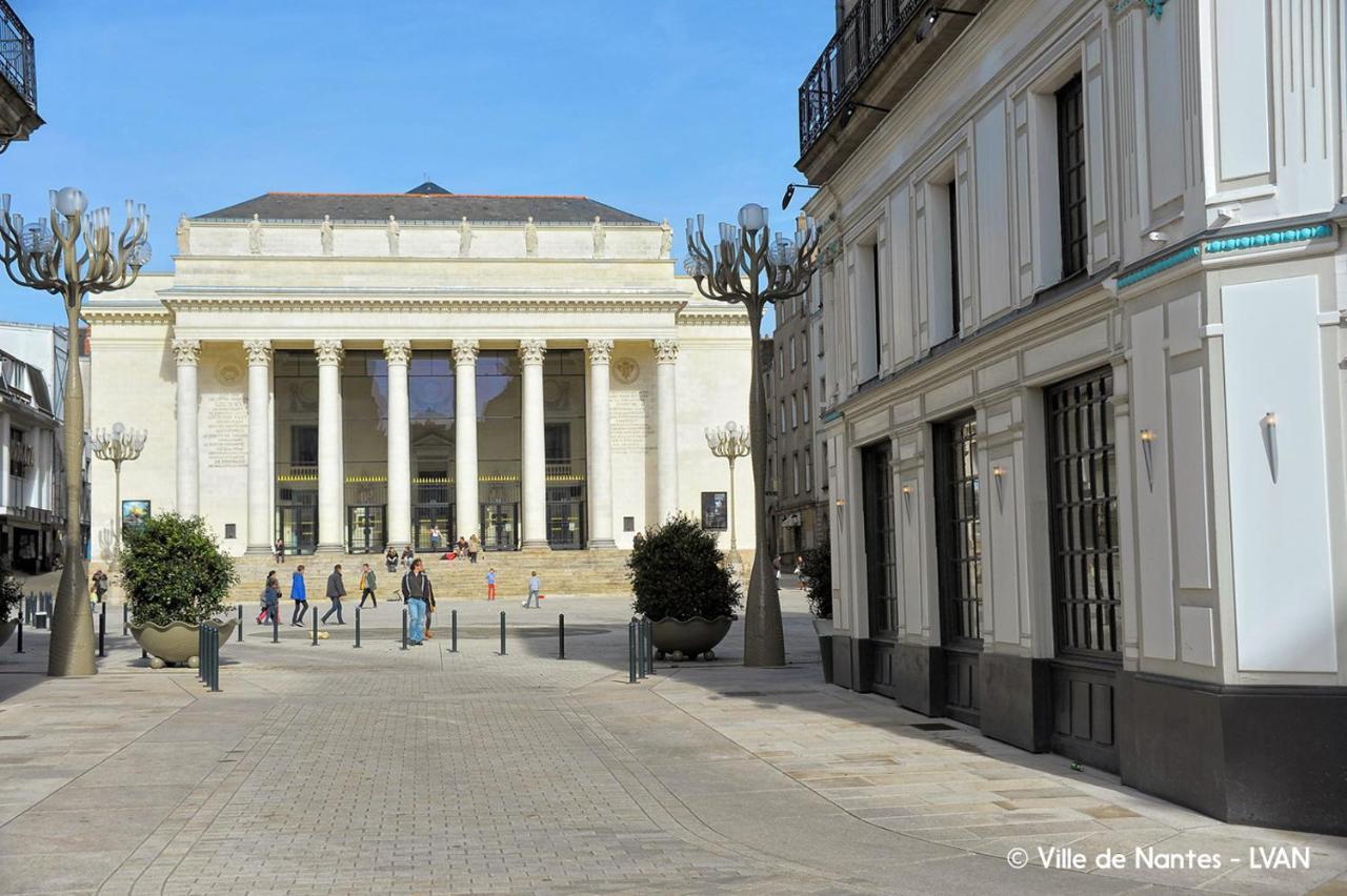 Pour Une Escapade A Nantes, Face Au Musee D'Arts Apartment Exterior photo